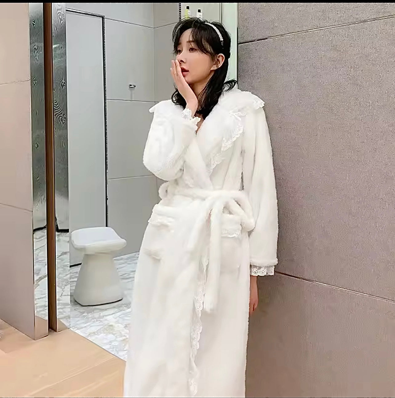 Fluffy Robe