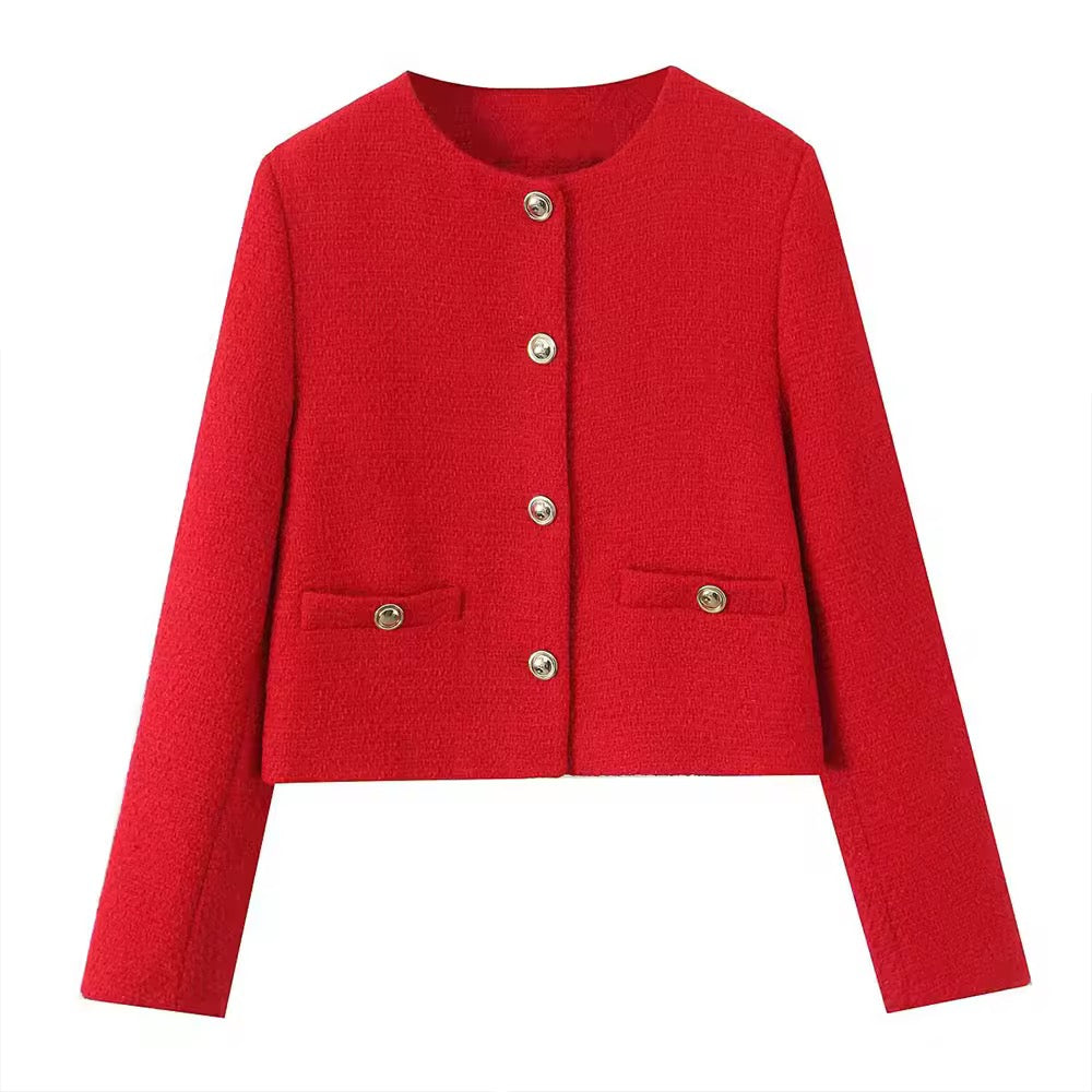 Red Tweed Jacket