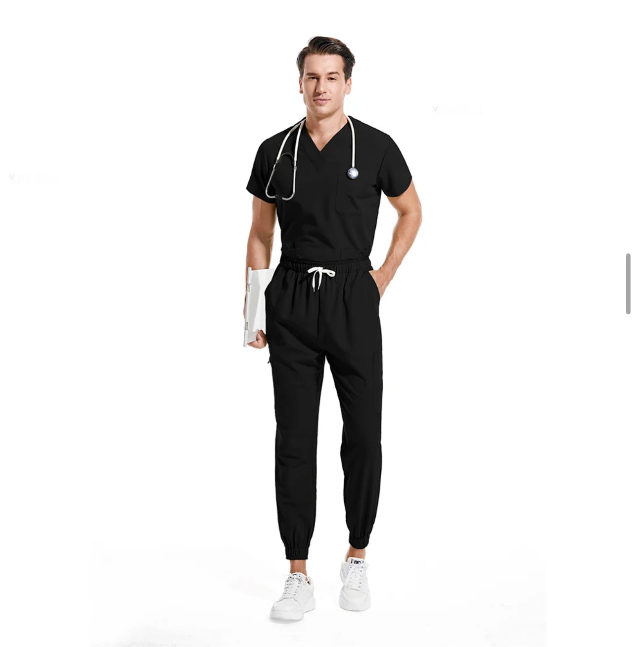 Men’s Hospital Scrub Set (select pant design)