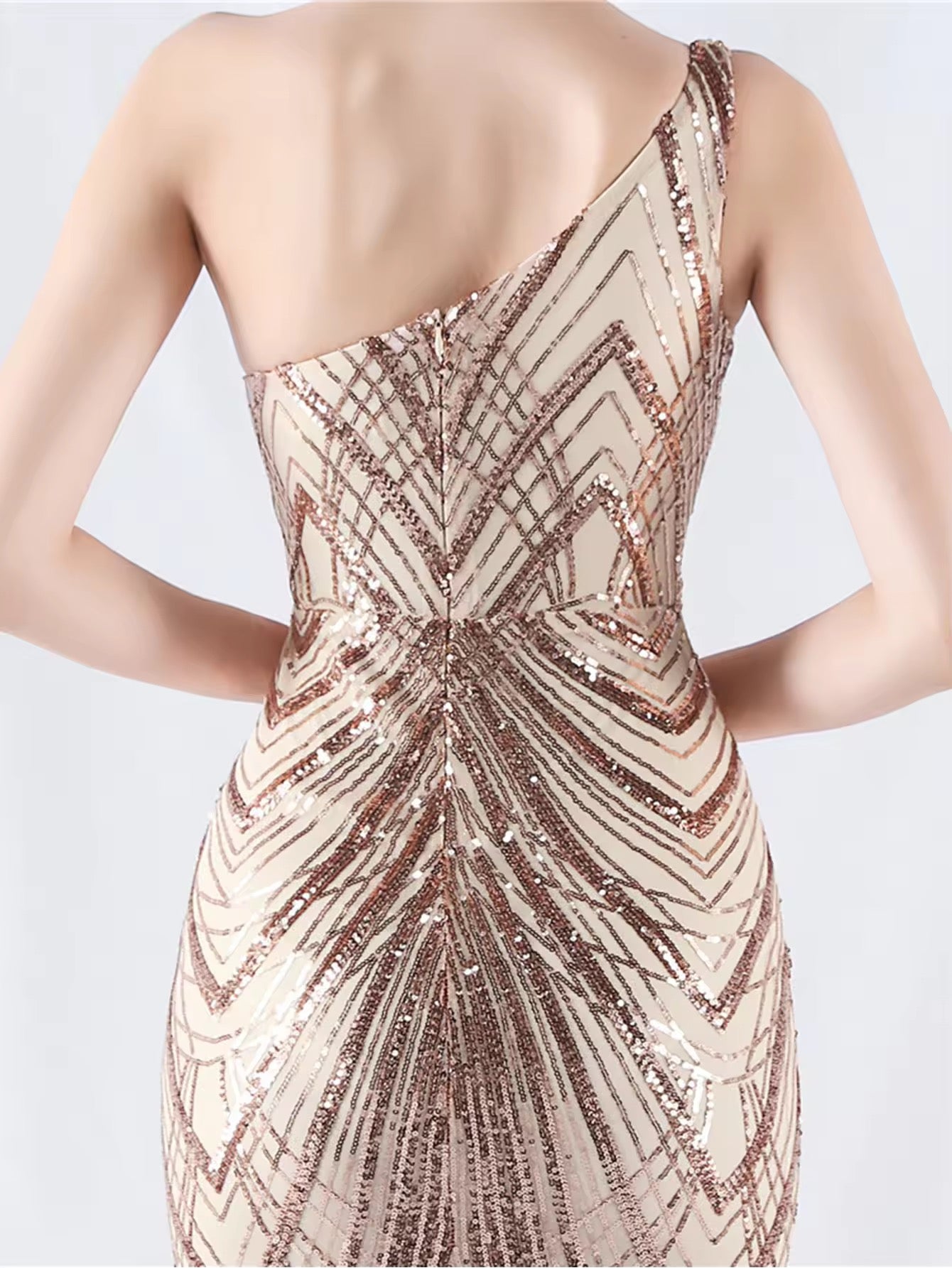 Luxury long slitcut dress