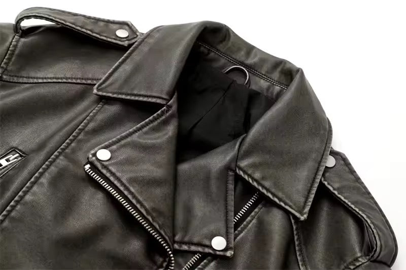 Leather jacket