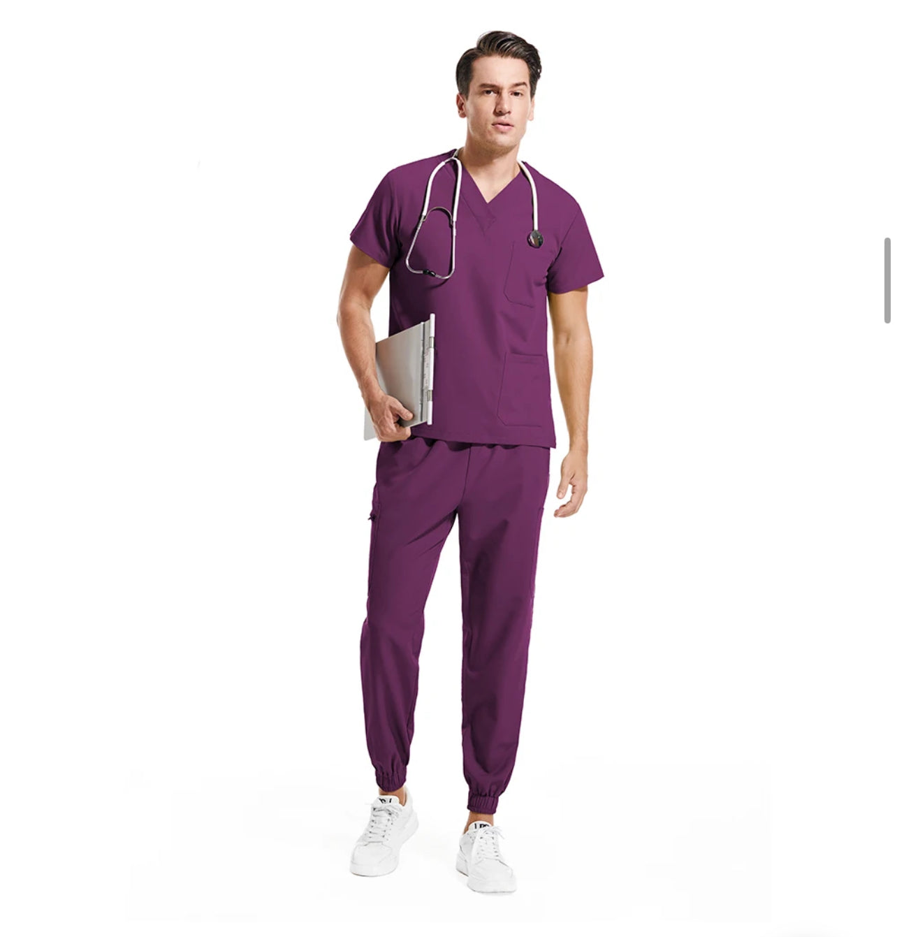 Men’s Hospital Scrub Set (select pant design)