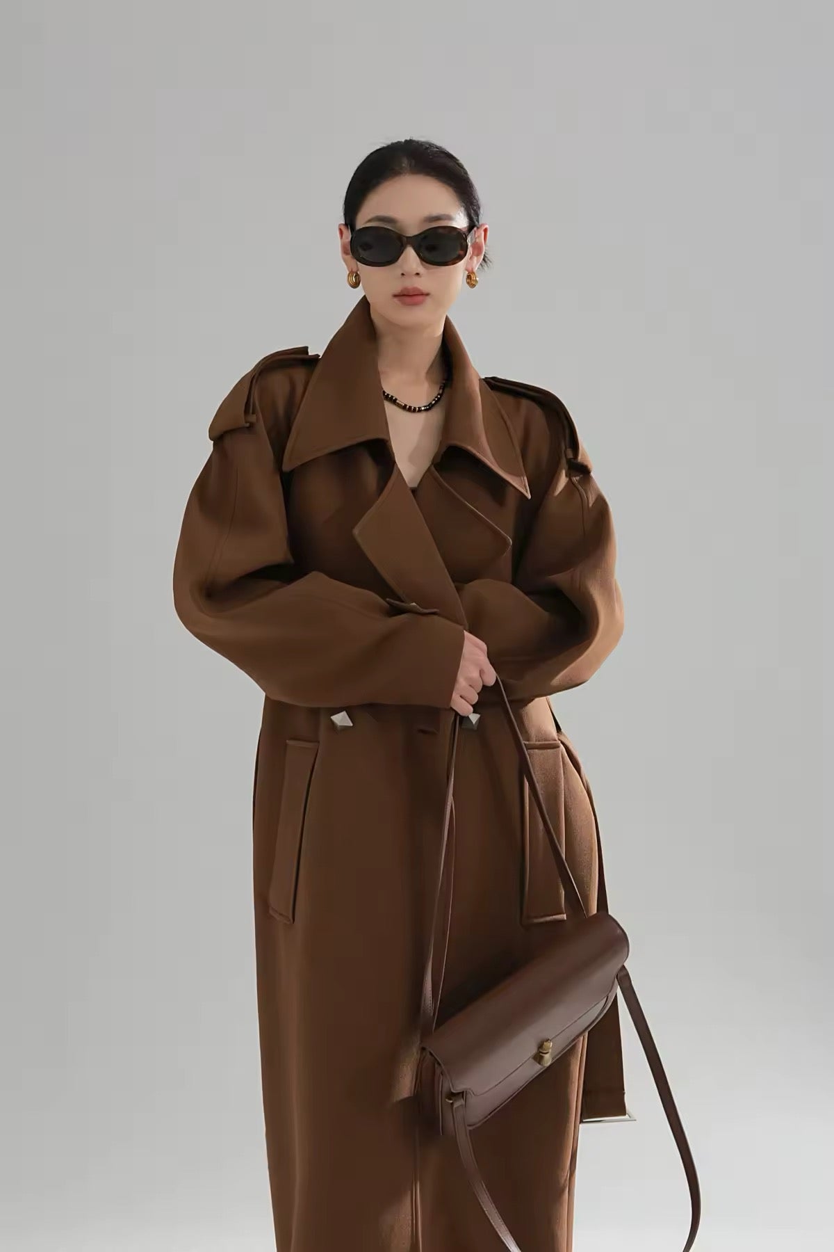 Oversized trench coat high quality