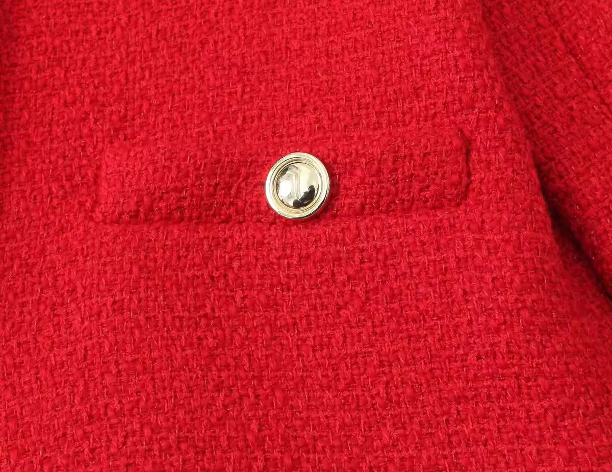 Red Tweed Jacket