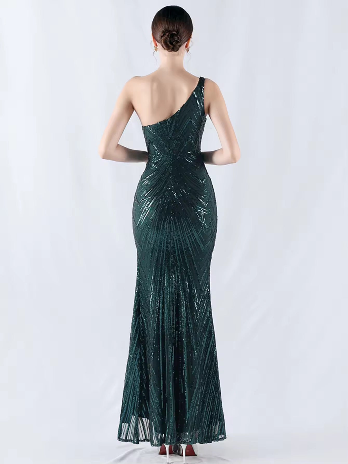 Luxury long slitcut dress