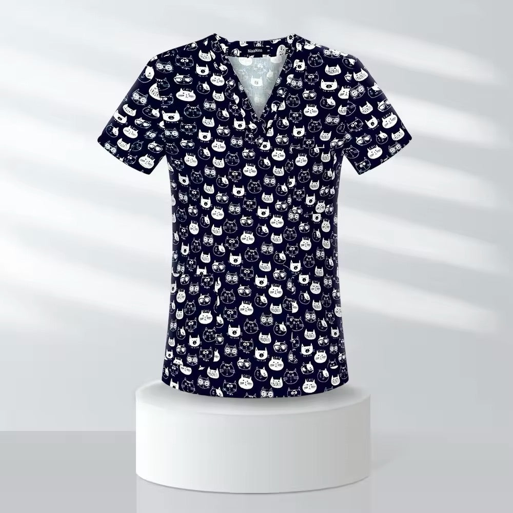 Fun scrub Top