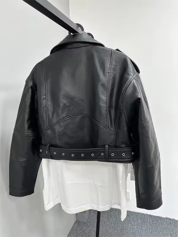Leather jacket
