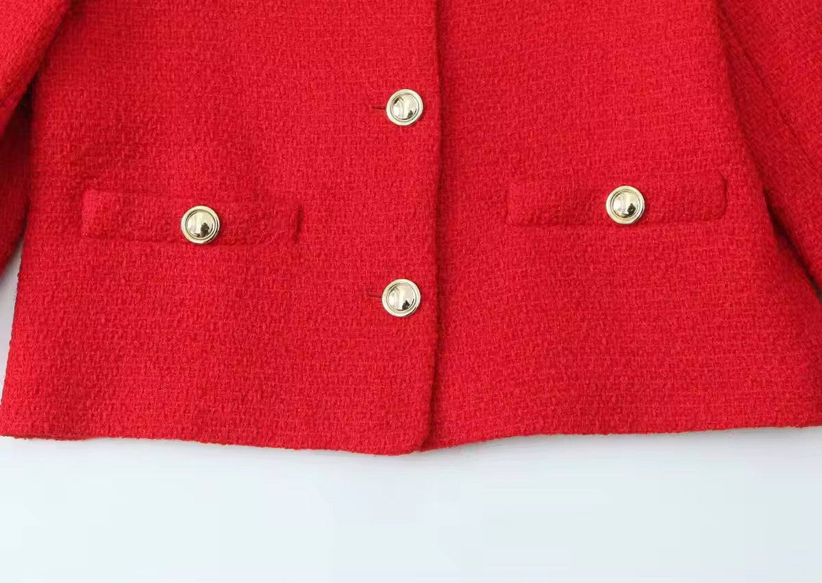 Red Tweed Jacket