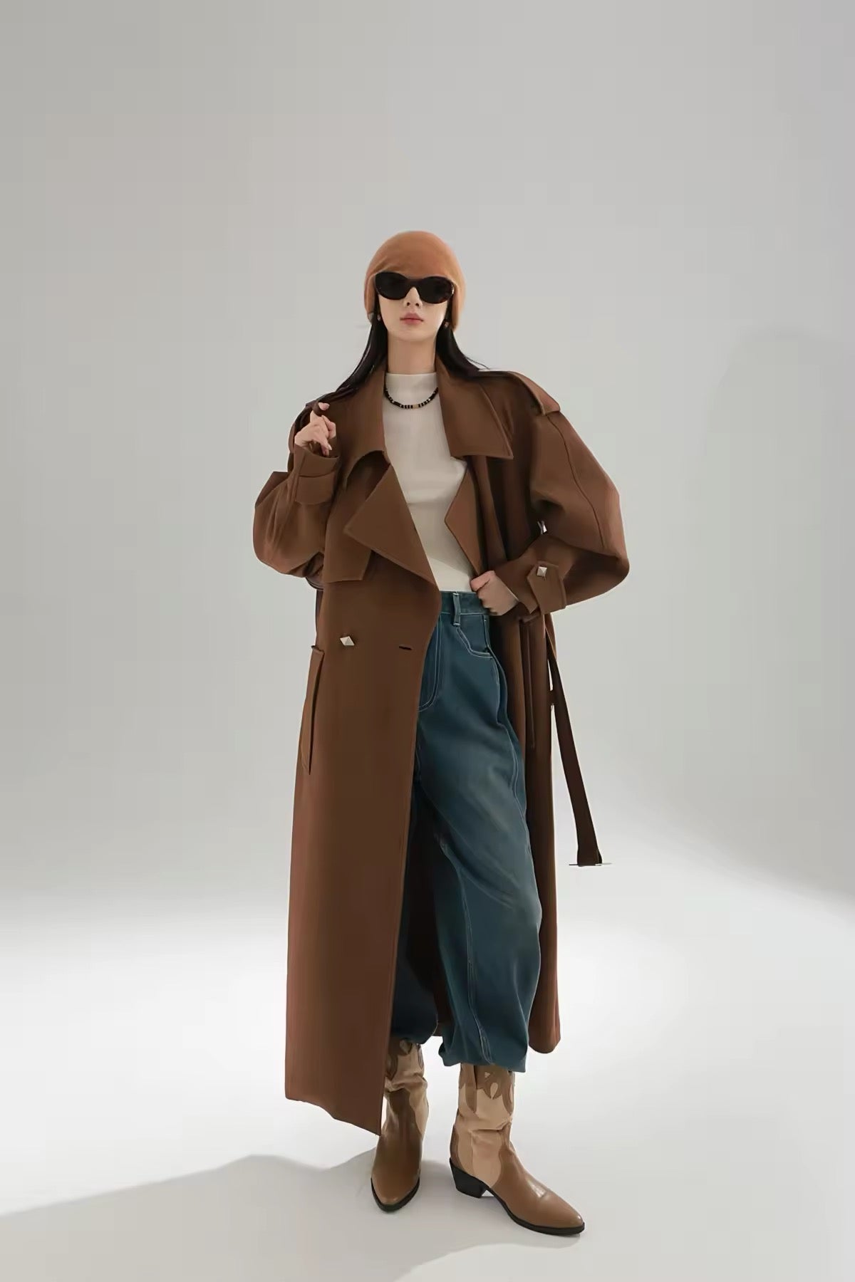 Oversized trench coat high quality