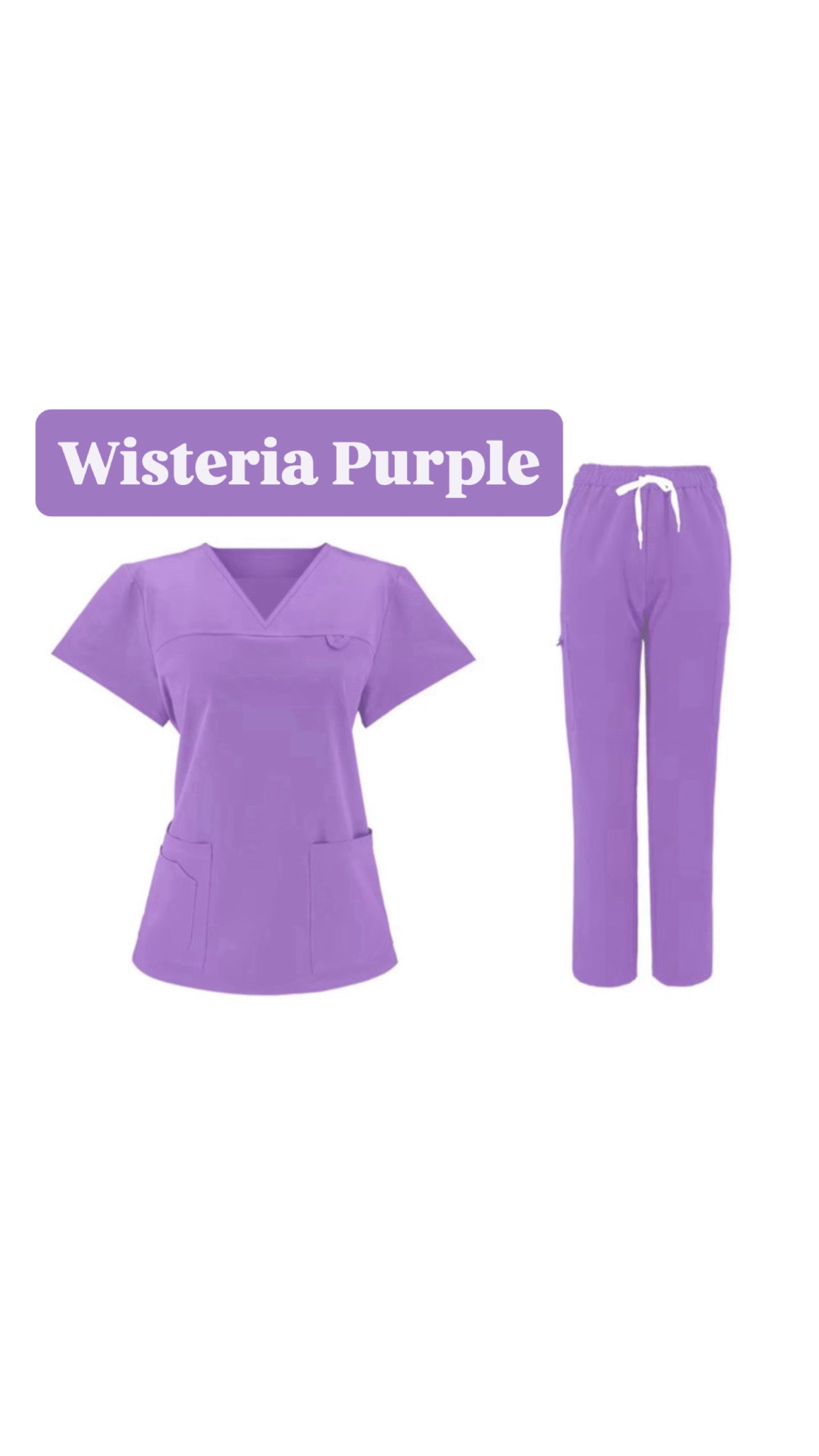‘V’ Neck Design Scrub sets