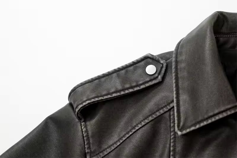 Leather jacket