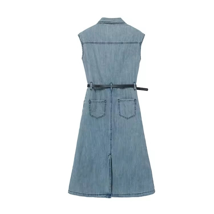 Denim dress