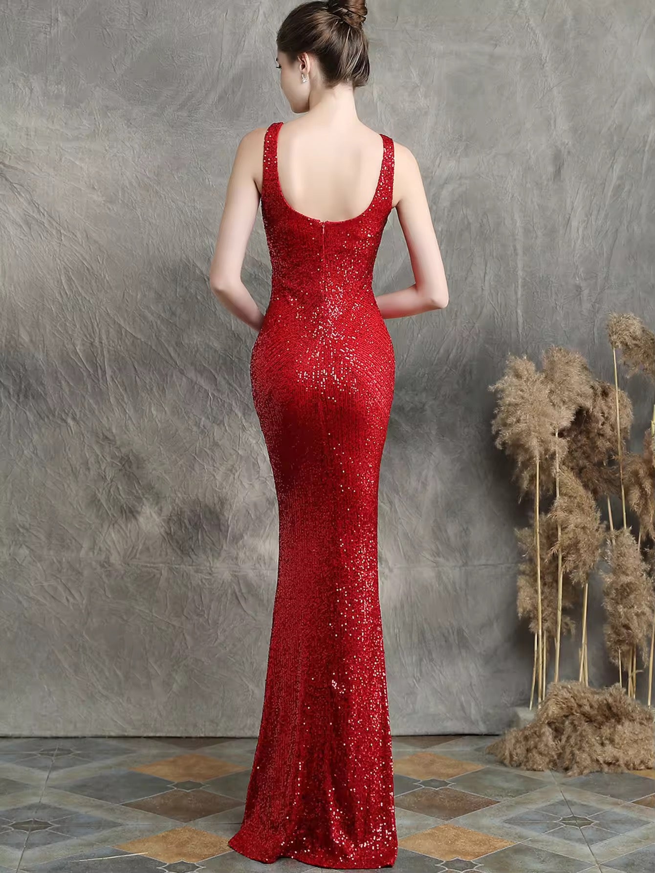 Luxury sequence gown