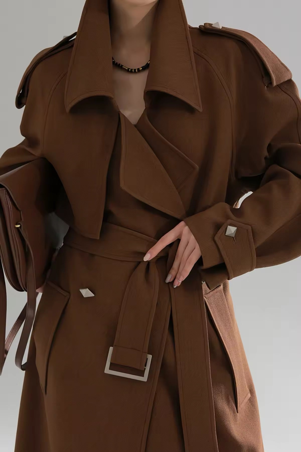 Oversized trench coat high quality