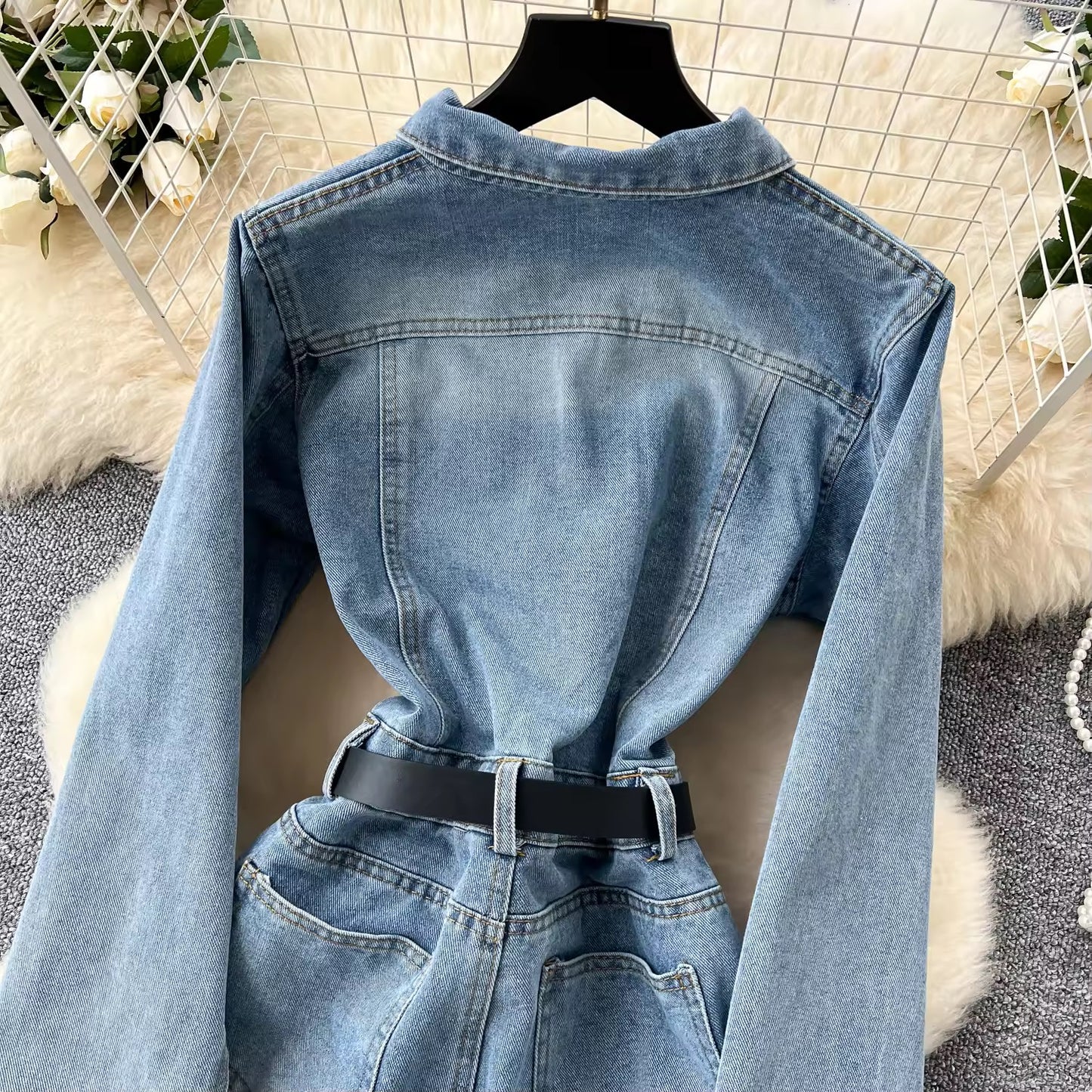 Denim Jumpsuit