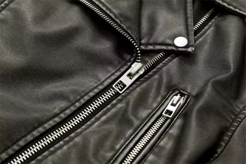 Leather jacket