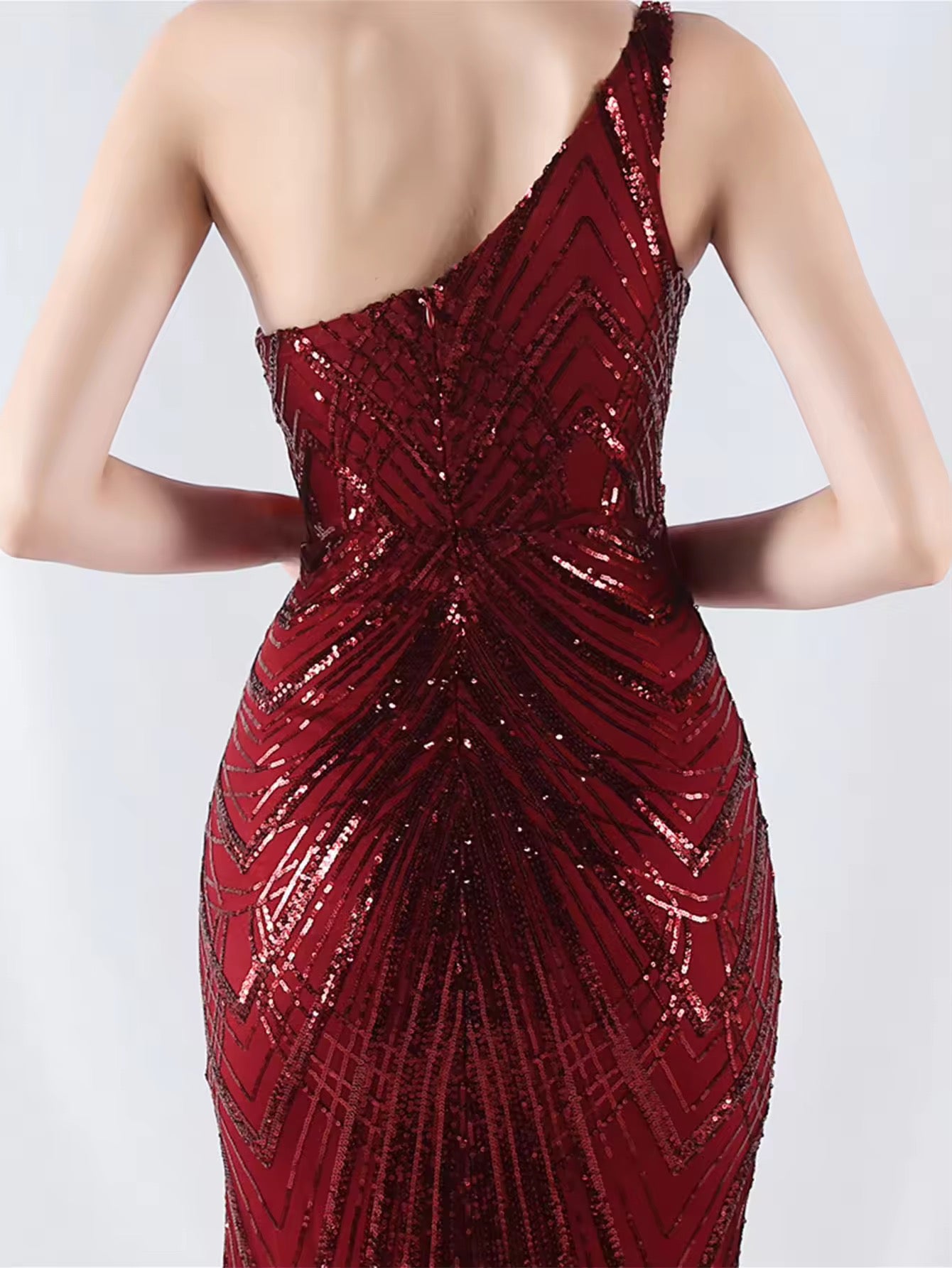 Luxury long slitcut dress