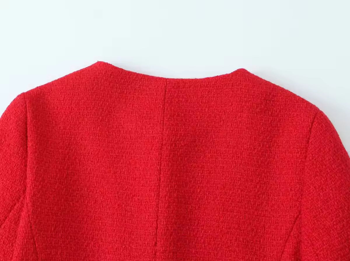 Red Tweed Jacket
