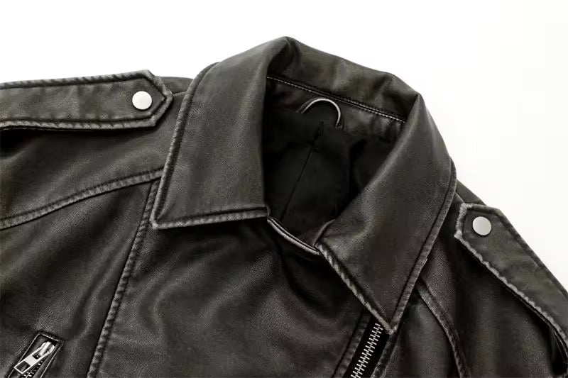 Leather jacket