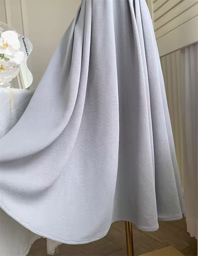 Graduation Wrap midi dress
