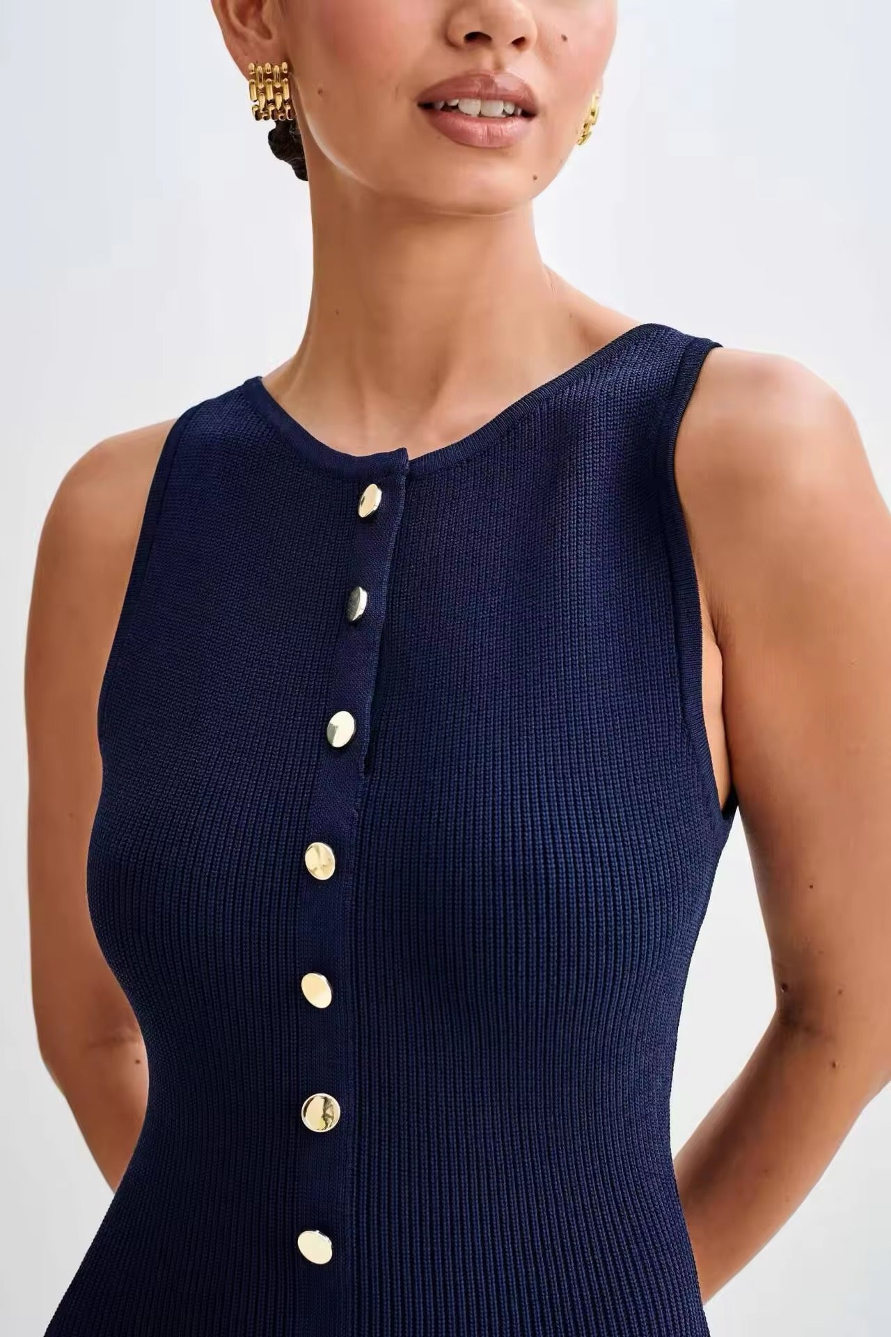 Stylish knit dress