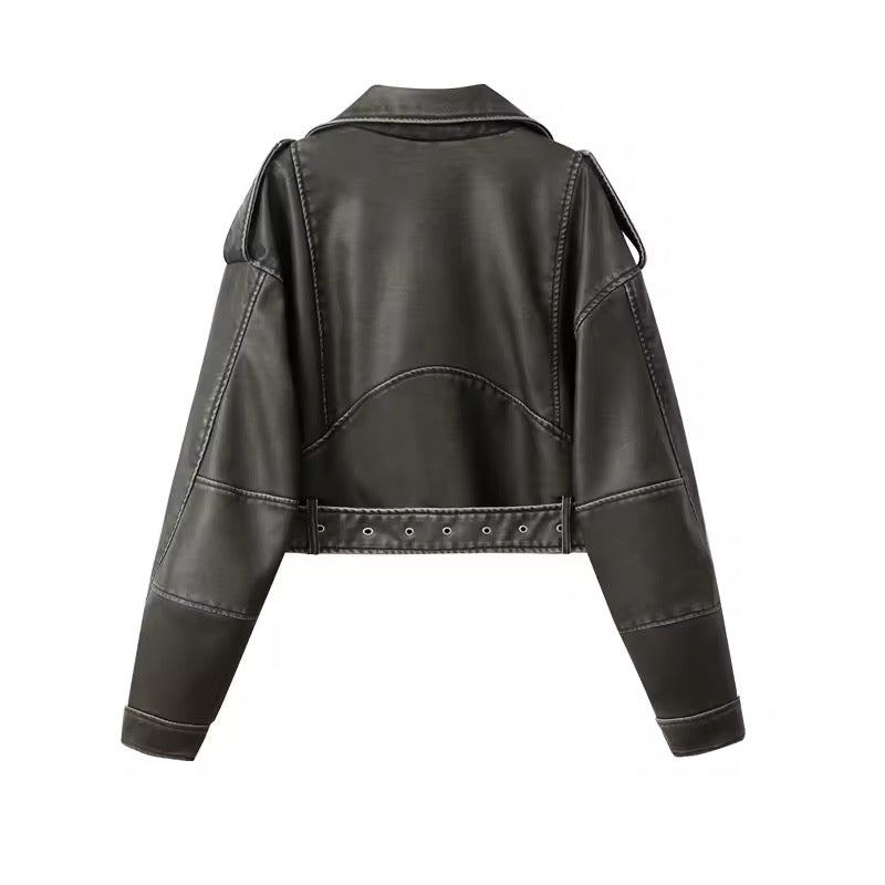 Leather jacket