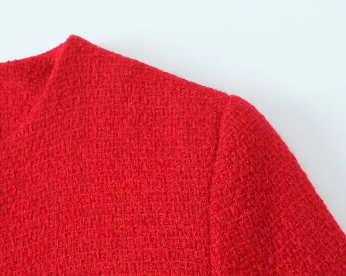 Red Tweed Jacket