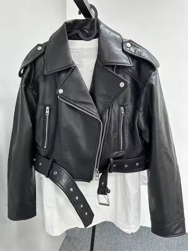 Leather jacket