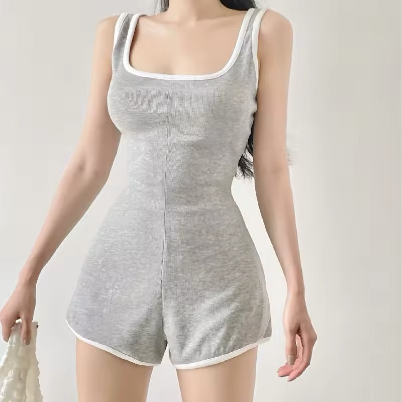 Black white jumpsuit