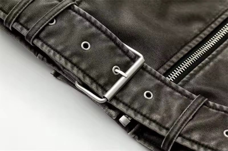 Leather jacket