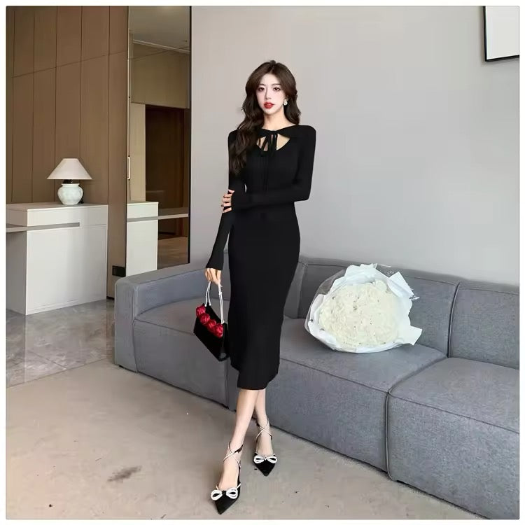 Stretchy Knit women dress