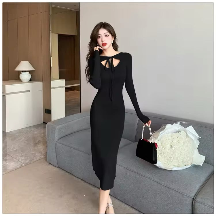 Stretchy Knit women dress