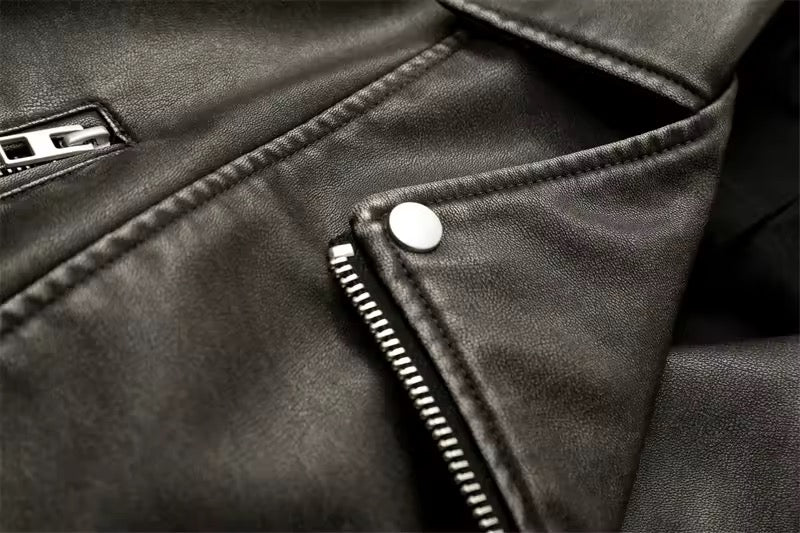 Leather jacket