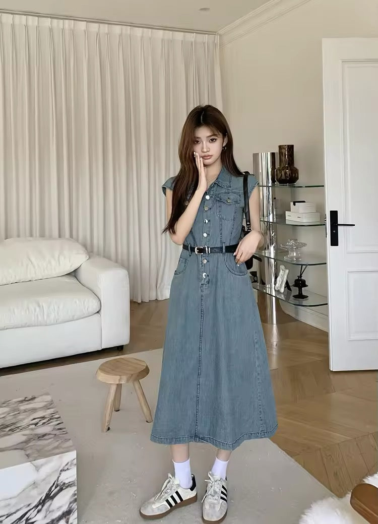 Denim dress