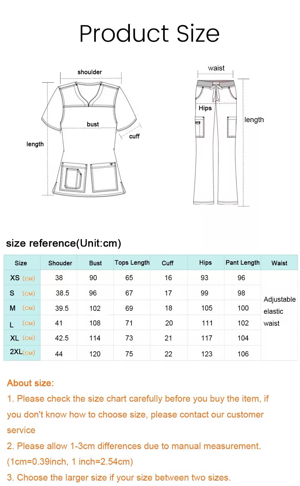SCRUB TOP only(Women)