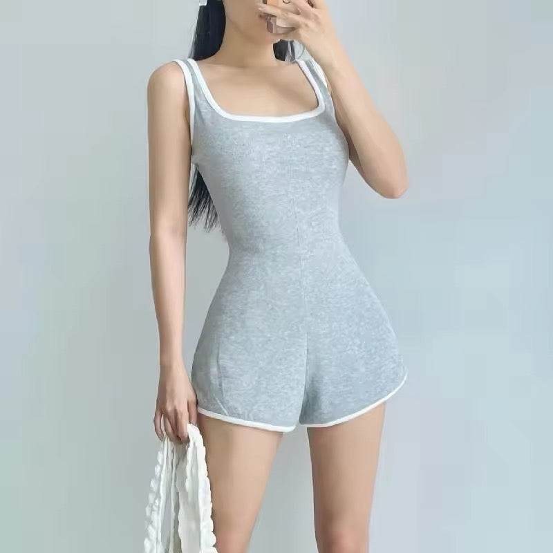 Black white jumpsuit
