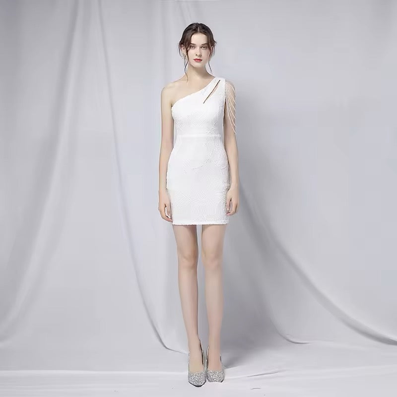 High quality sequins strechy dress