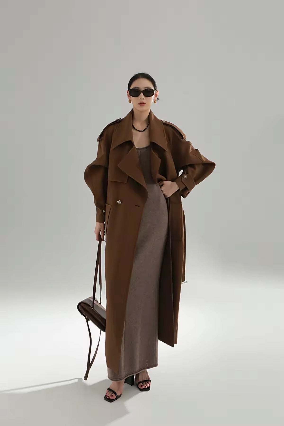 Oversized trench coat high quality
