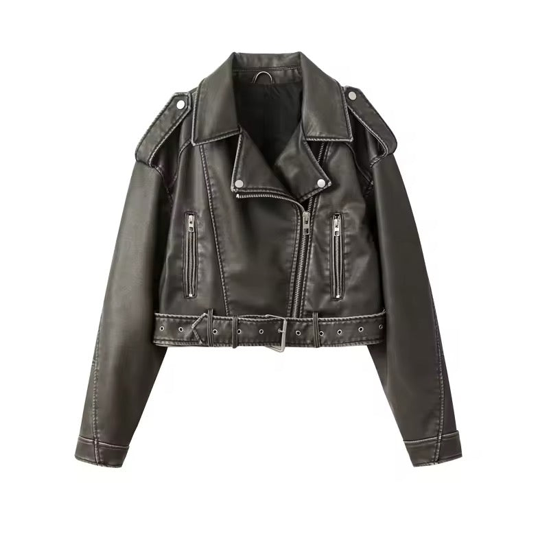 Leather jacket