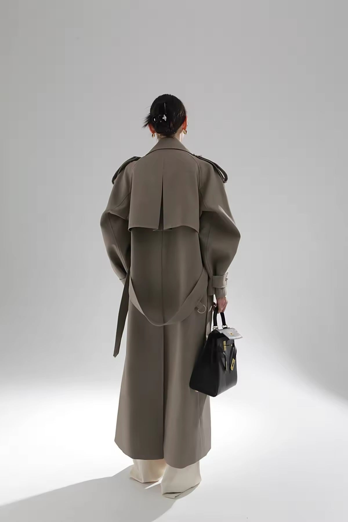 Oversized trench coat high quality