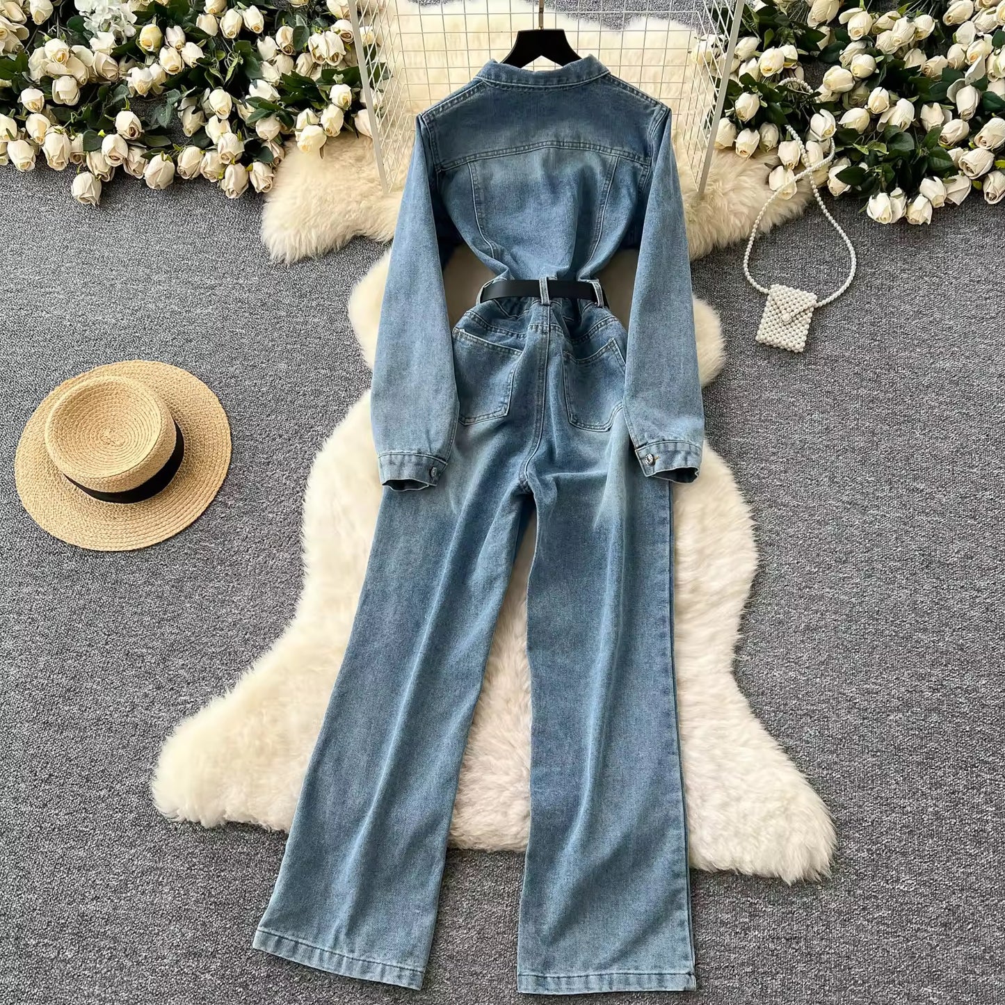 Denim Jumpsuit