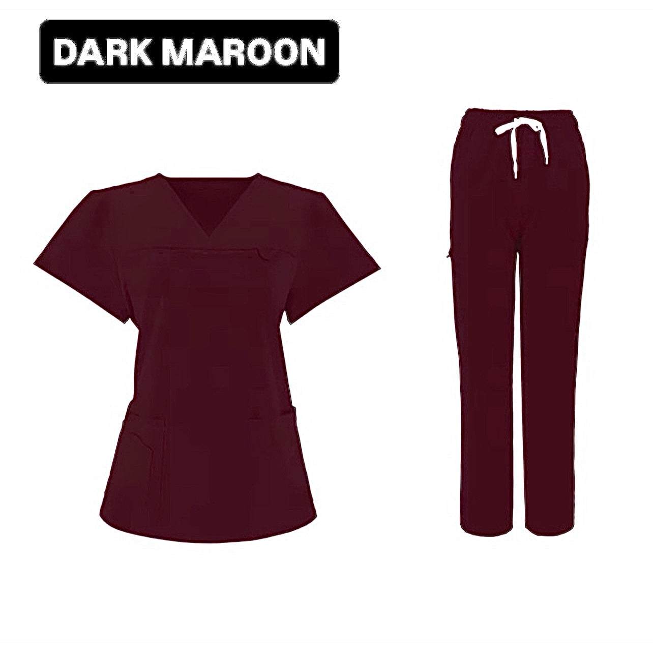 ‘V’ Neck Design Scrub sets