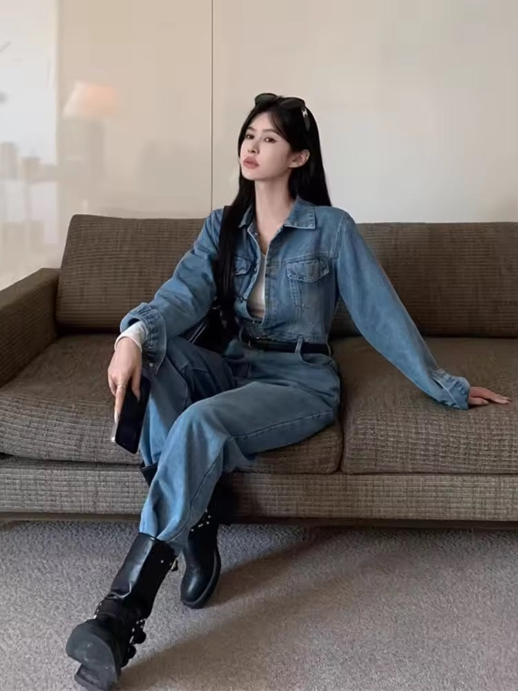 Denim Jumpsuit
