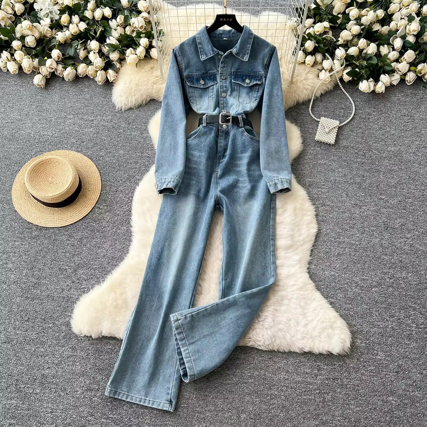 Denim Jumpsuit