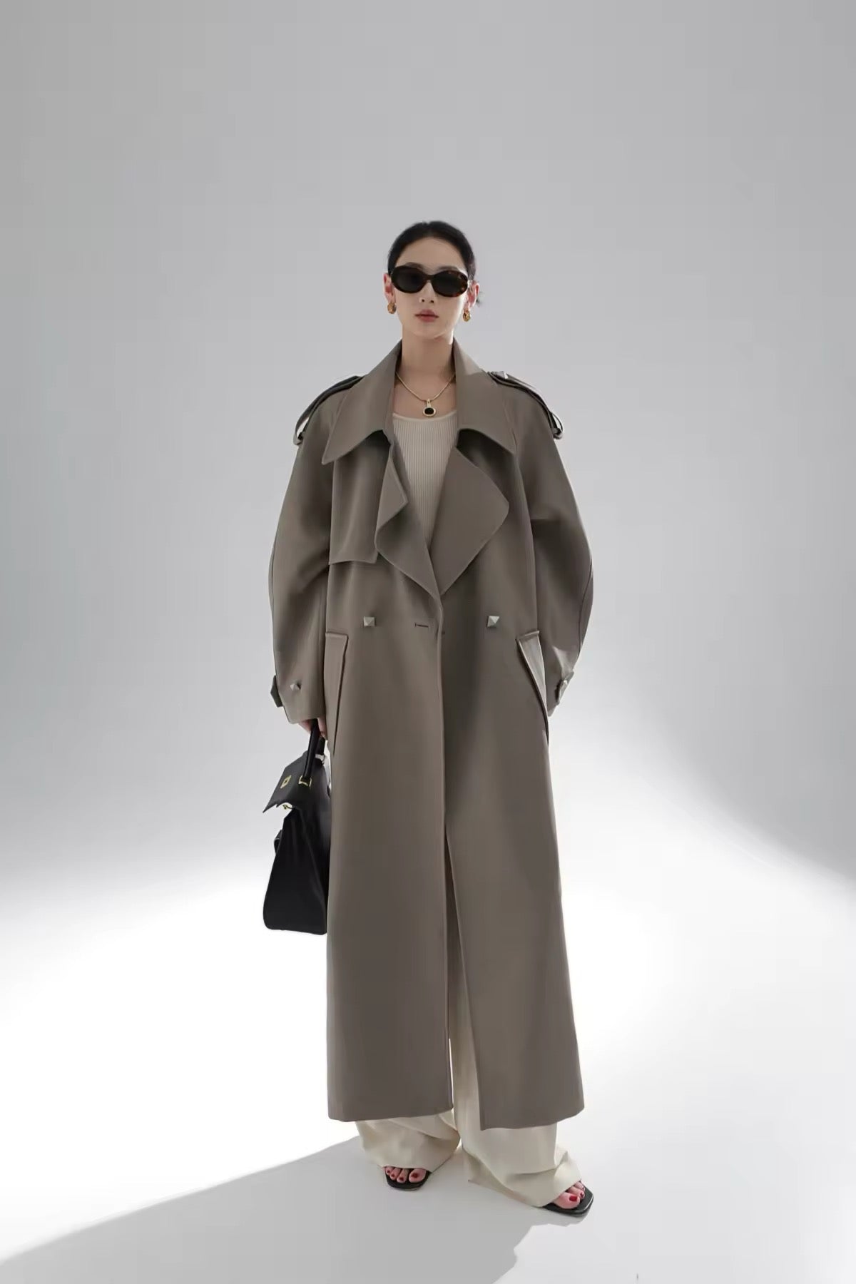 Oversized trench coat high quality