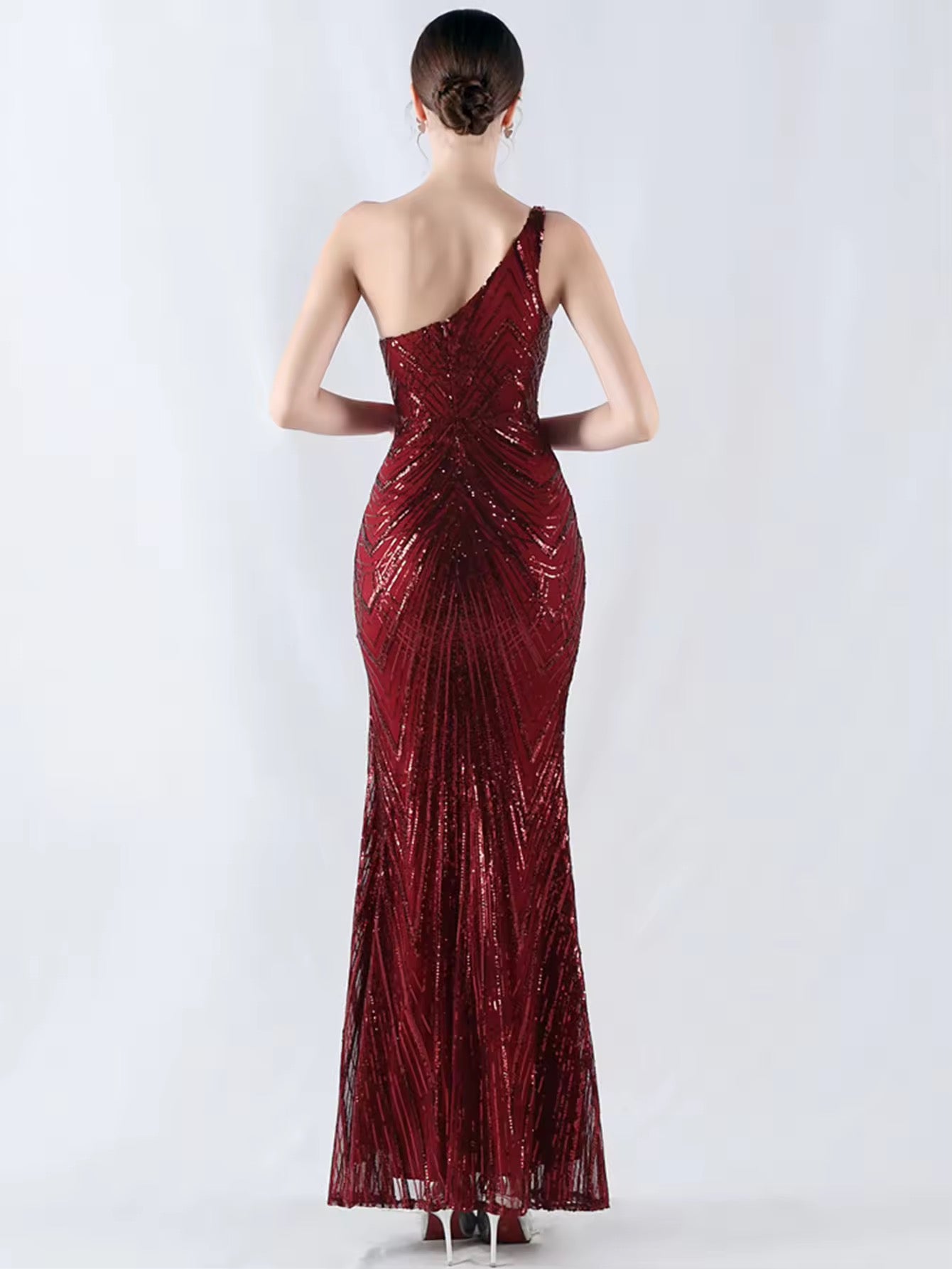 Luxury long slitcut dress