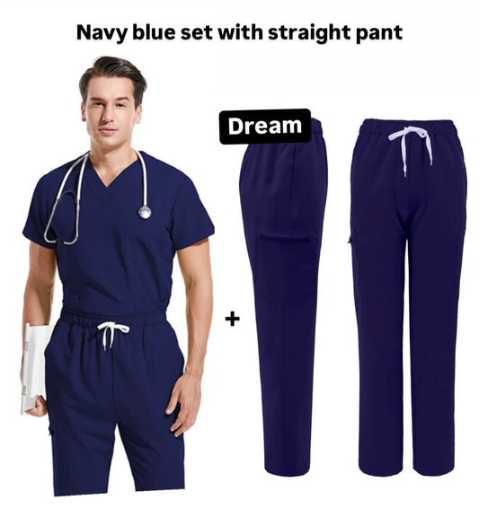 Men’s Hospital Scrub Set (select pant design)
