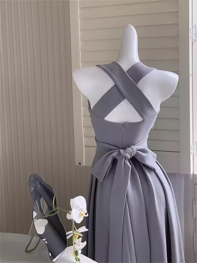 Graduation Wrap midi dress