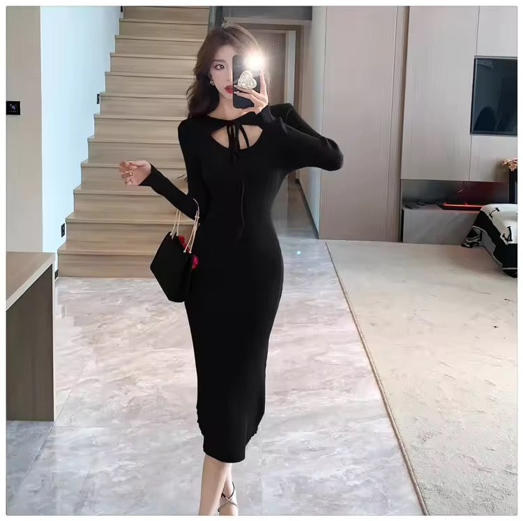 Stretchy Knit women dress