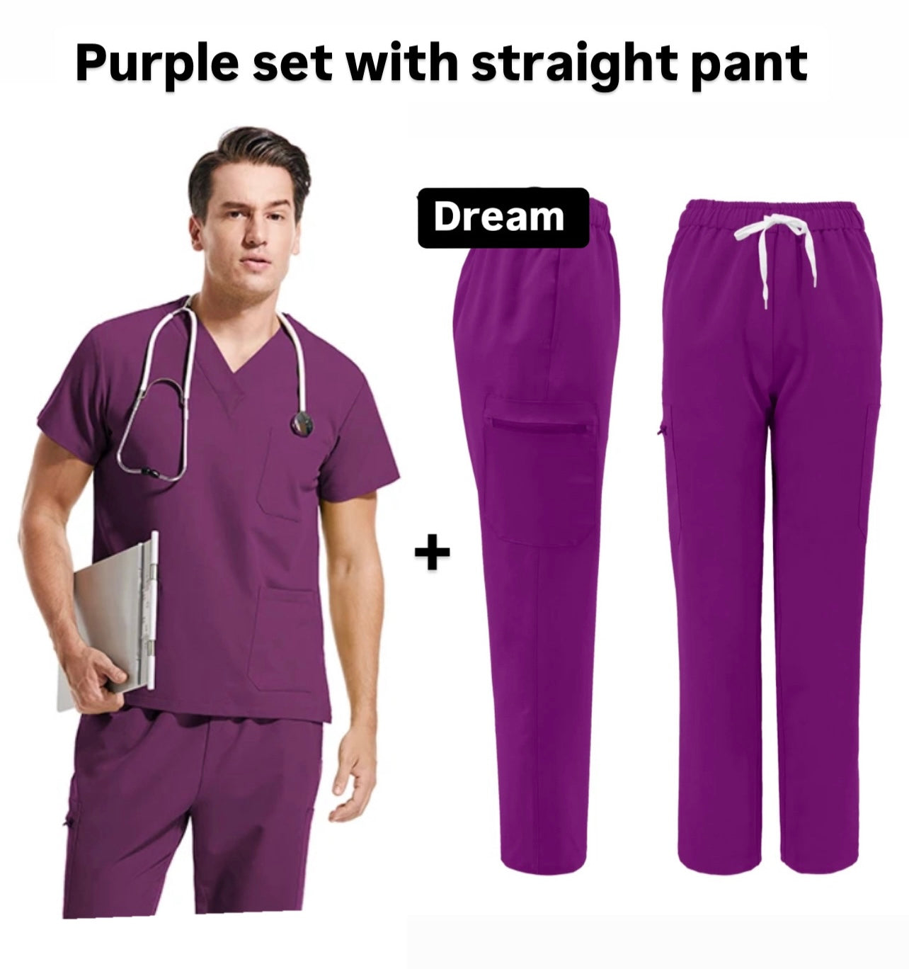 CUSTOMISE SCRUB SET